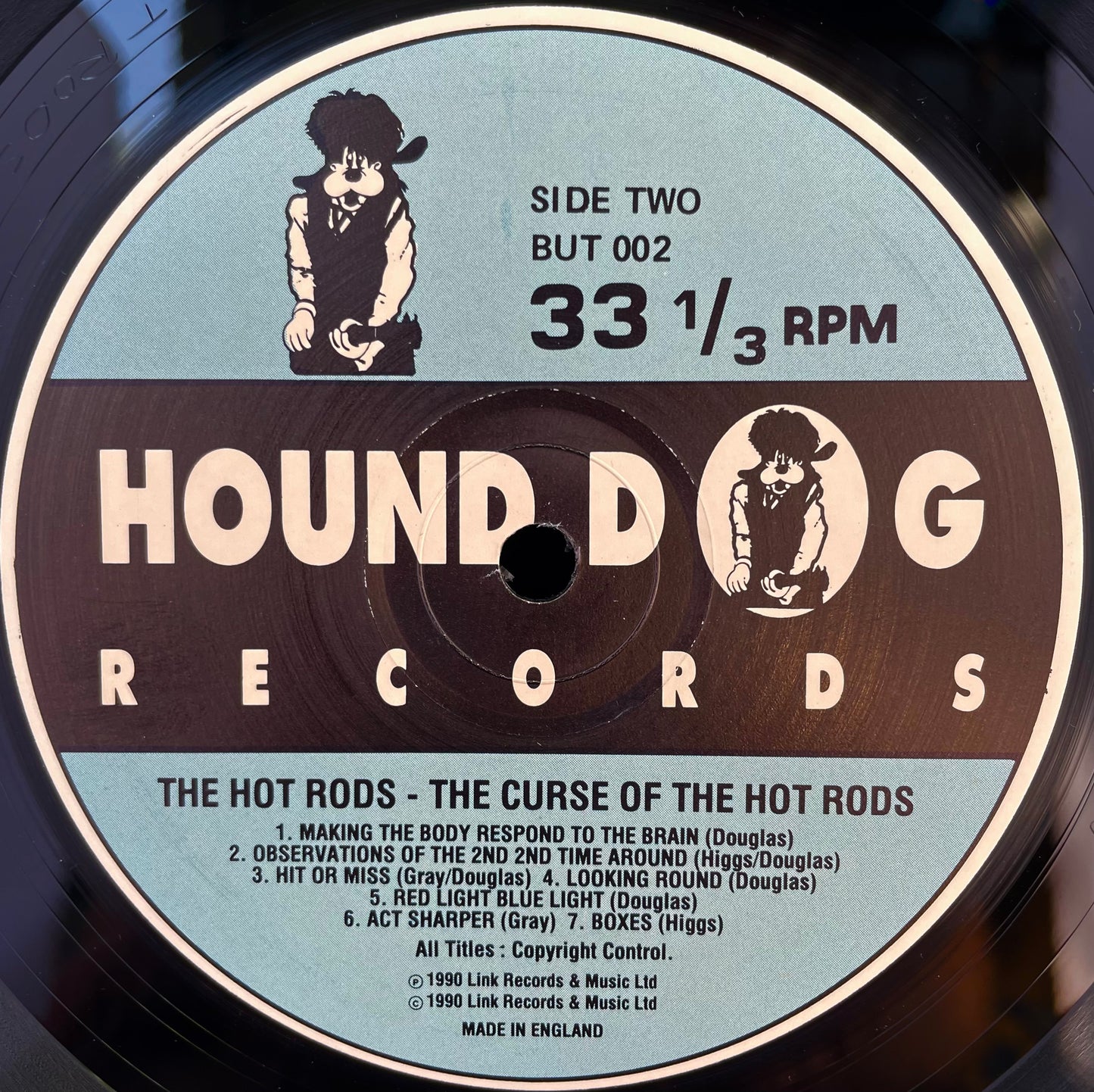 The Hot Rods – The Curse Of The Hot Rods - USED Vinyl LP