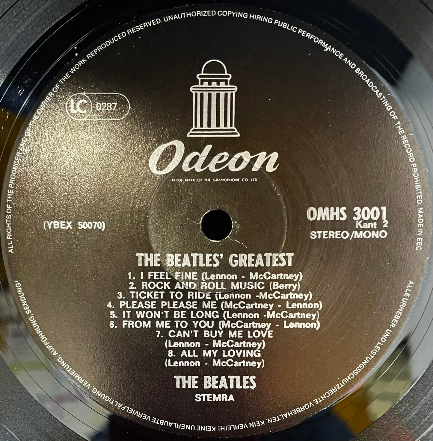 The Beatles – Beatles' Greatest - USED Vinyl LP