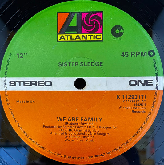 Sister Sledge – We Are Family - USED Vinyl 12" Single