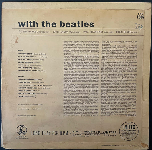 The Beatles – With The Beatles - USED Vinyl 12" LP