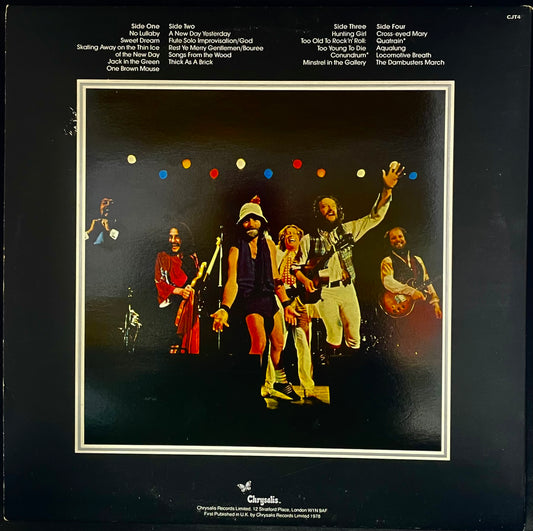 Jethro Tull – Live - Bursting Out - USED Vinyl 2LP