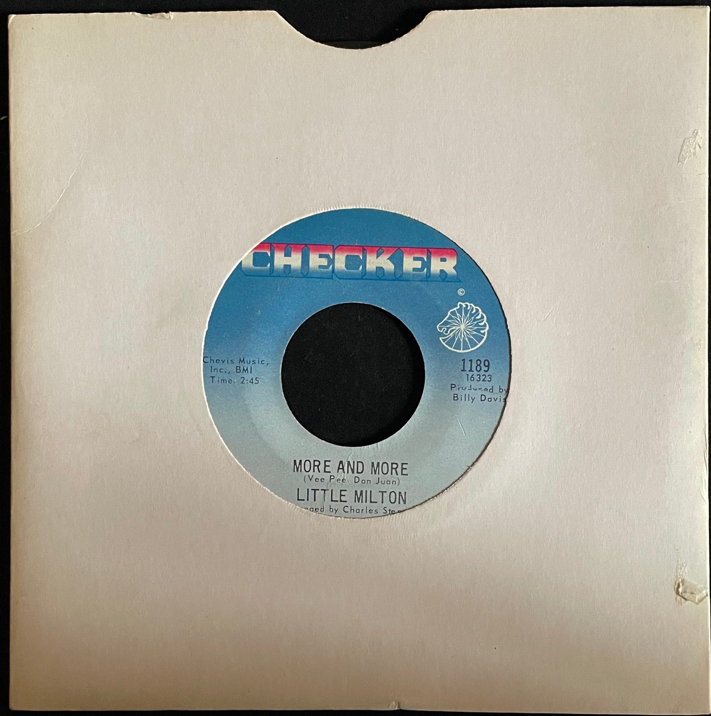 Little Milton – More And More / The Cost Of Living - USED Vinyl 7" Single