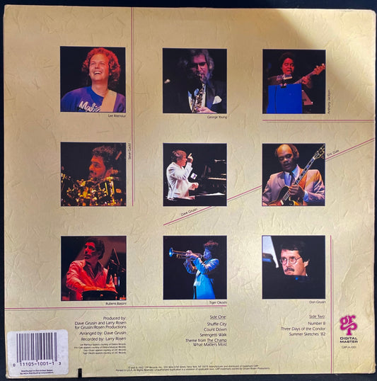 Dave Grusin And The N.Y. / L.A. Dream Band – Dave Grusin And The N.Y. / L.A. Dream Band - USED Vinyl LP