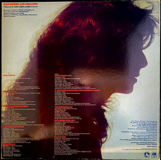 Elkie Brooks – Live And Learn - USED Vinyl LP