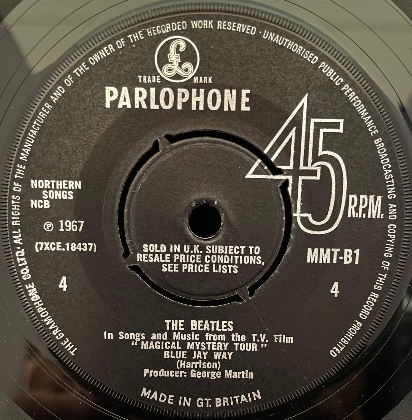 The Beatles – Magical Mystery Tour - USED Vinyl 2 x 7" EP