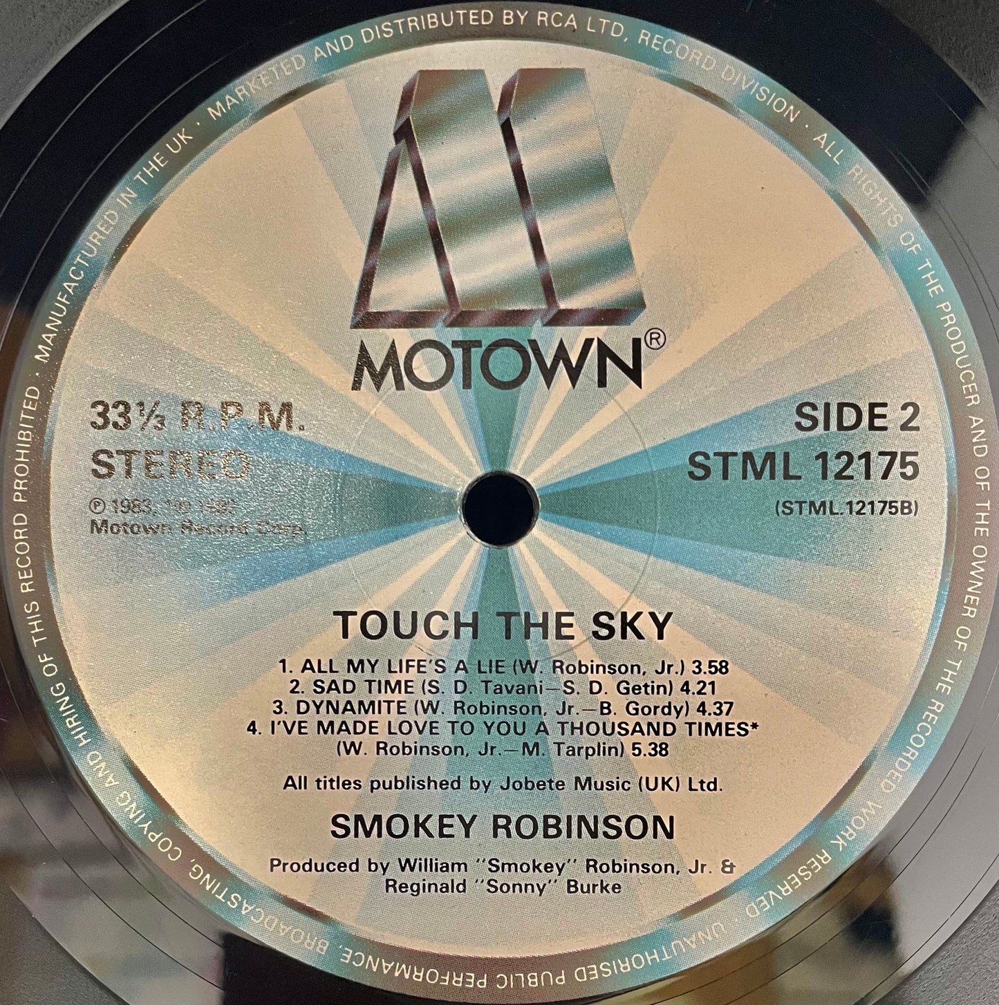 Smokey Robinson – Touch The Sky - USED Vinyl LP