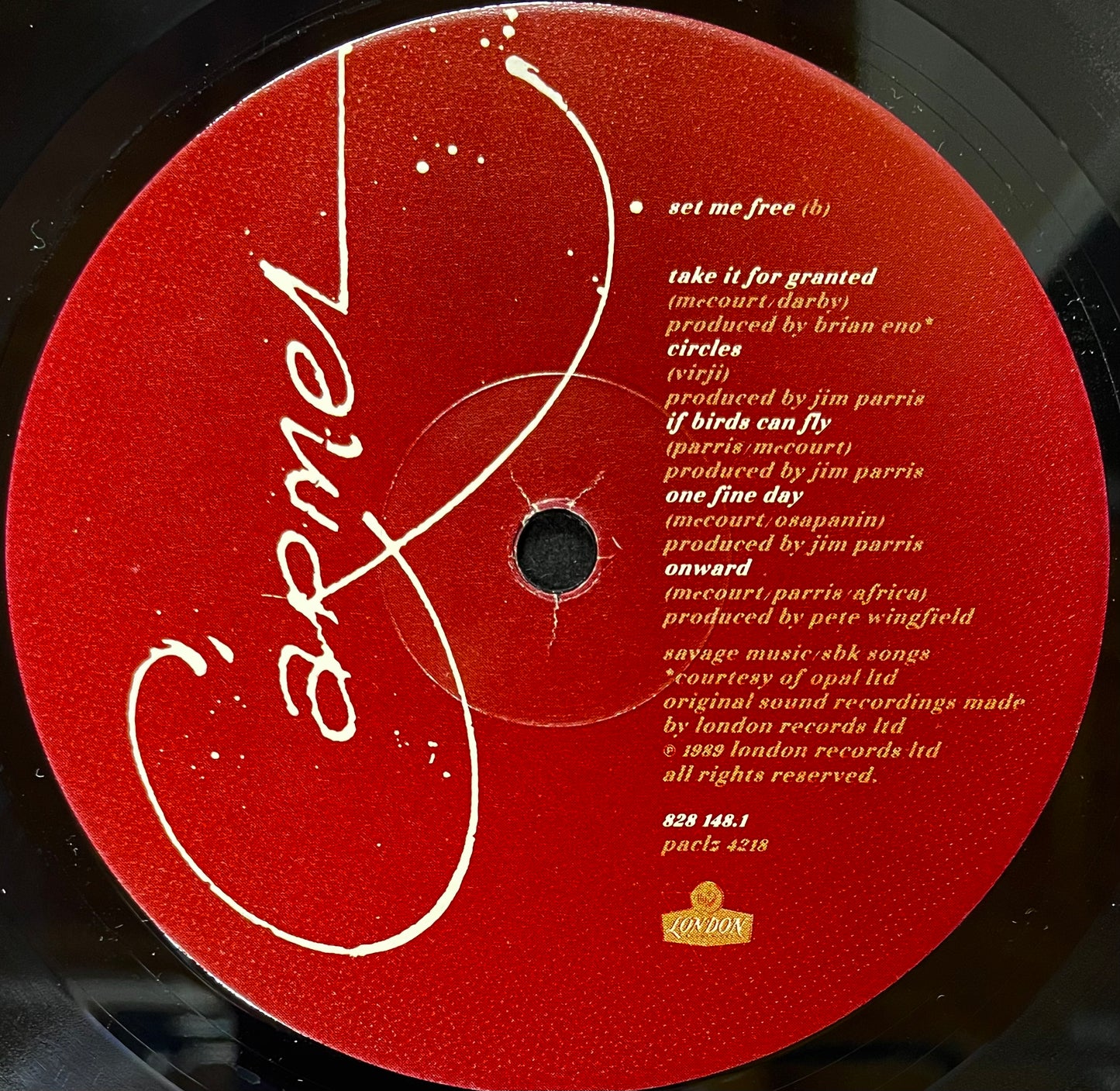 Carmel – Set Me Free – I Love Rock 'N Roll - USED Vinyl LP