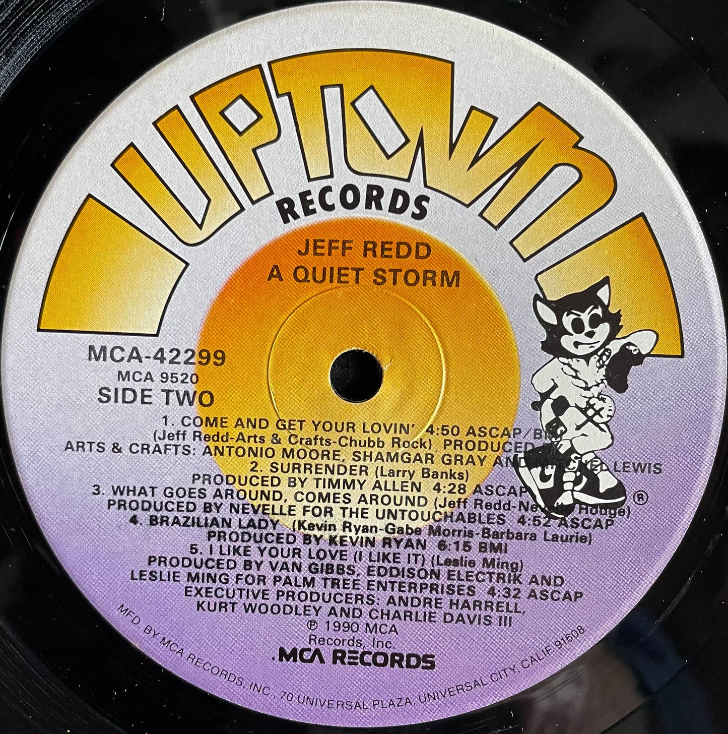 Jeff Redd – A Quiet Storm - USED Vinyl LP