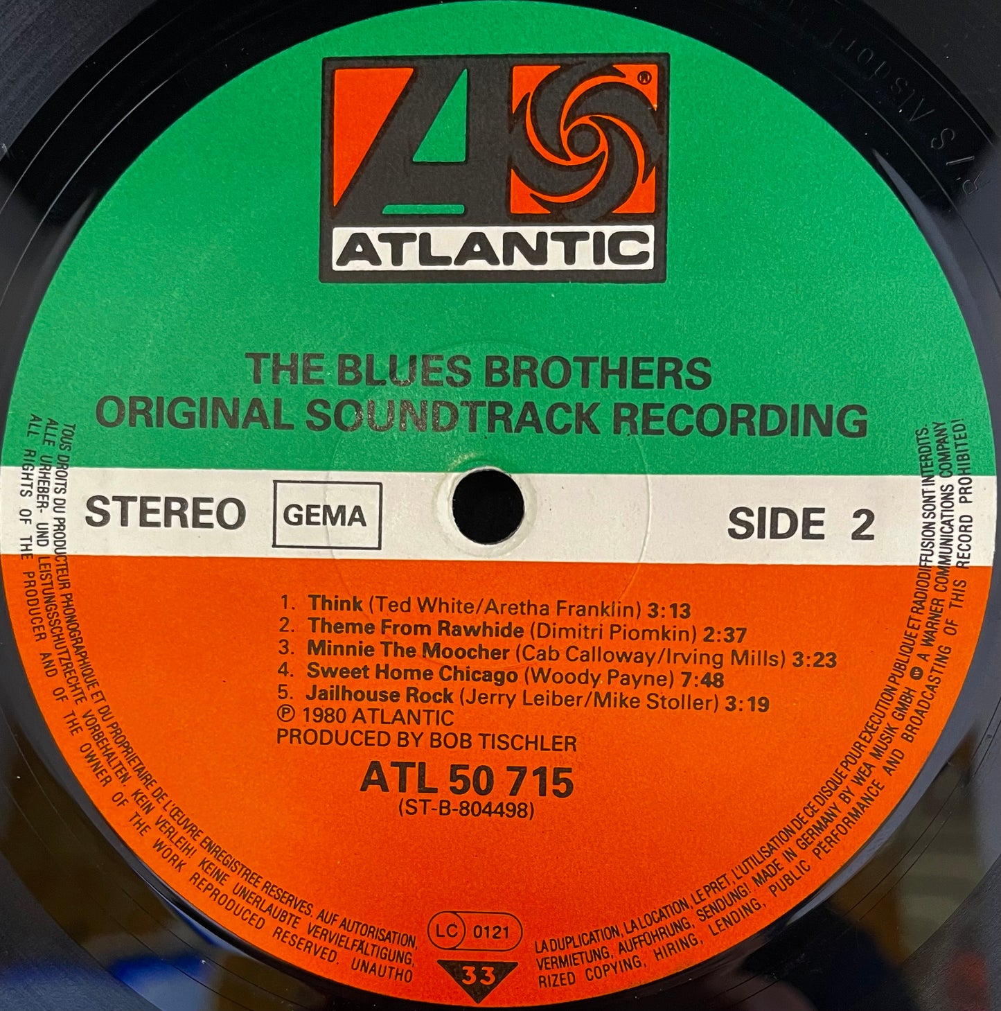 The Blues Brothers – The Blues Brothers (Original Soundtrack Recording) - USED Vinyl LP