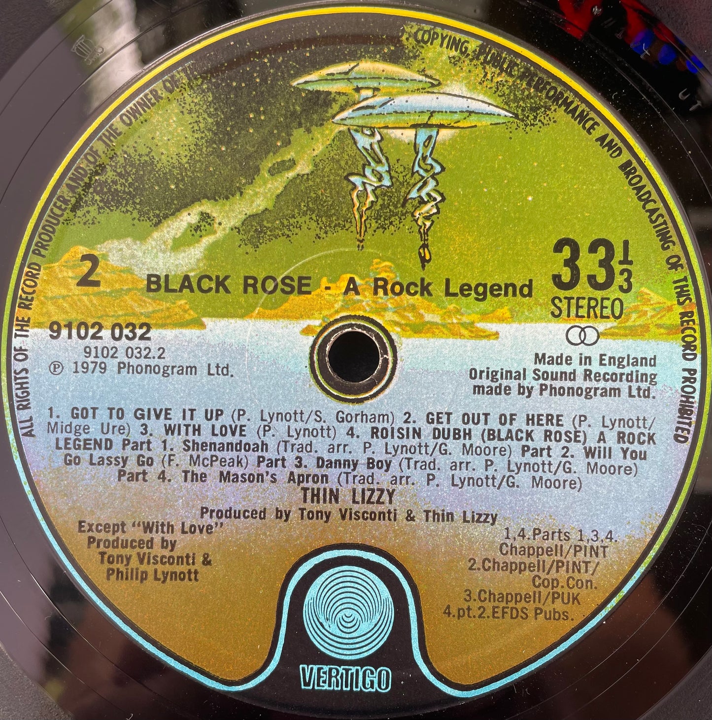 Thin Lizzy – Black Rose (A Rock Legend) - USED Vinyl LP