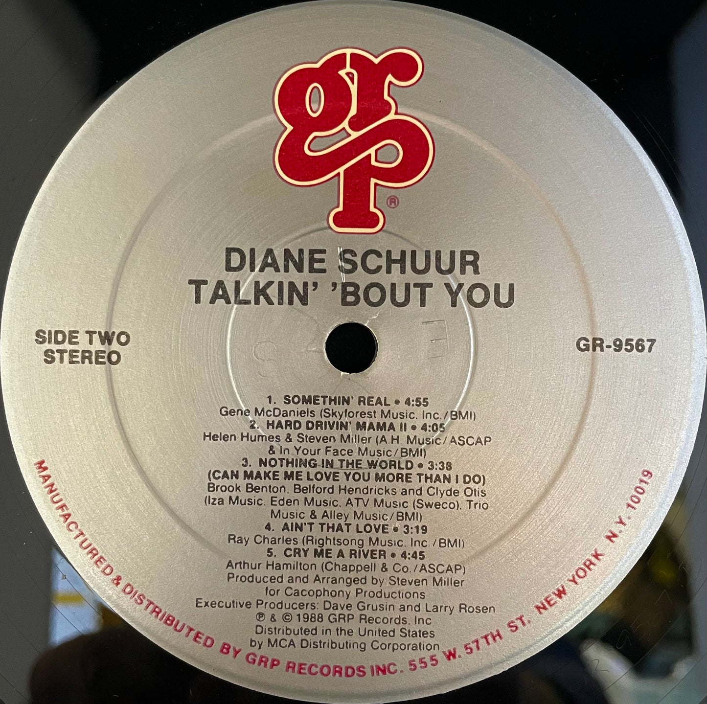 Diane Schuur – Talkin' 'Bout You - USED Vinyl LP