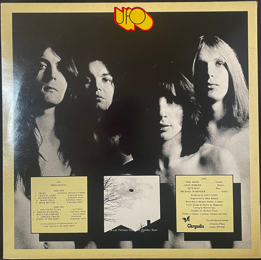 UFO – Phenomenon - USED Vinyl LP