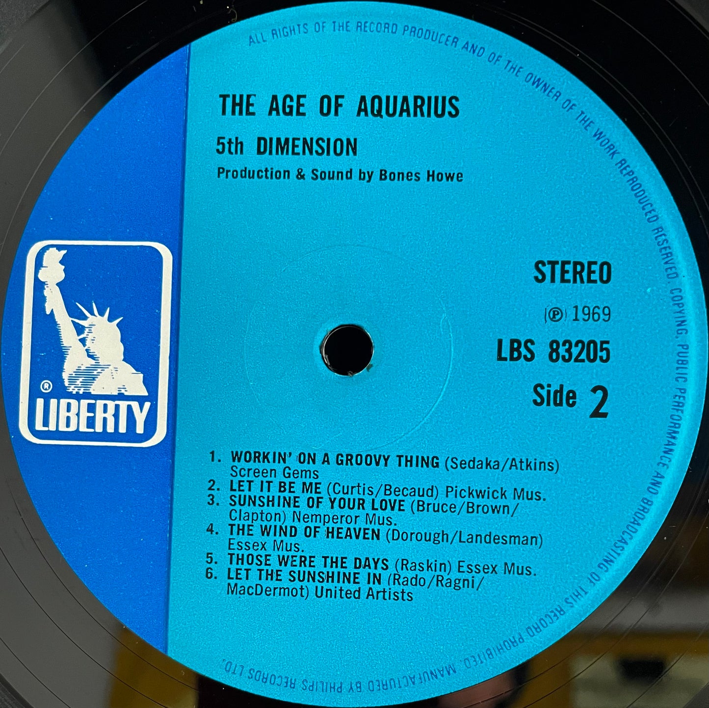 The 5th Dimension – The Age Of Aquarius - USED Vinyl LP