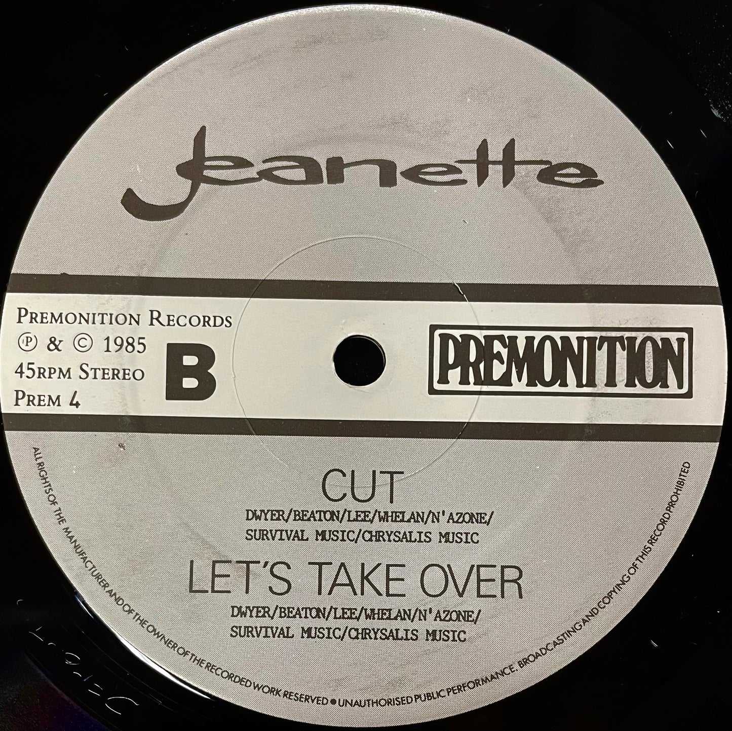 Jeanette – Lady Blue - USED Vinyl LP