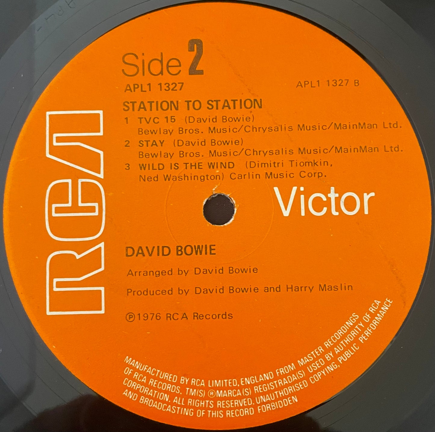 David Bowie – Station To Station - USED Vinyl LP