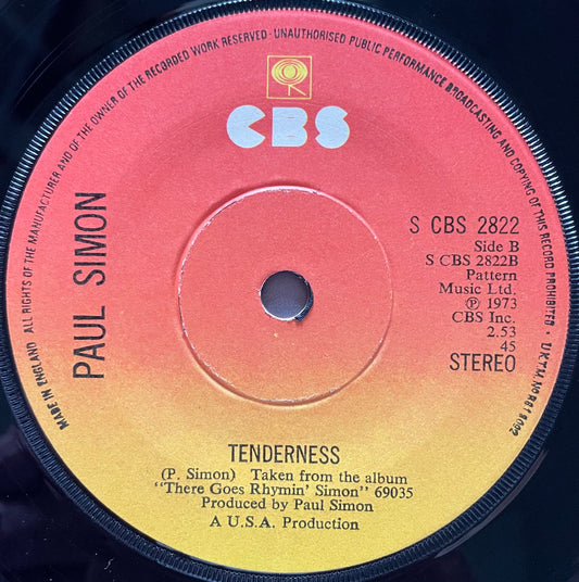 Paul Simon – Something So Right - USED Vinyl 7" Single