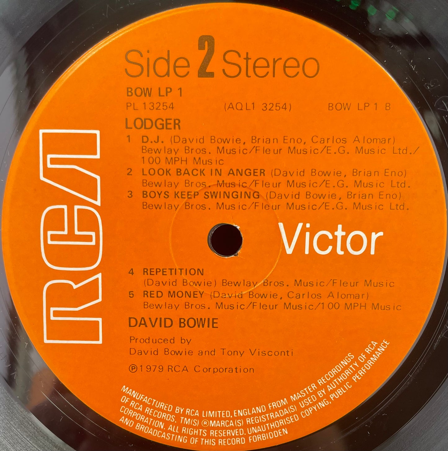David Bowie – Lodger - USED Vinyl LP