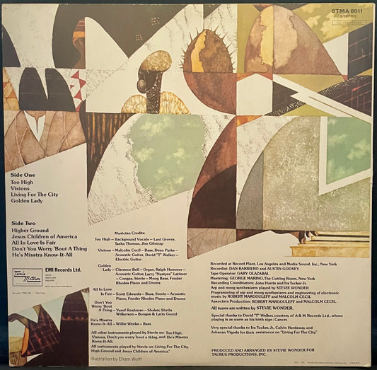 Stevie Wonder – Innervisions - USED Vinyl LP