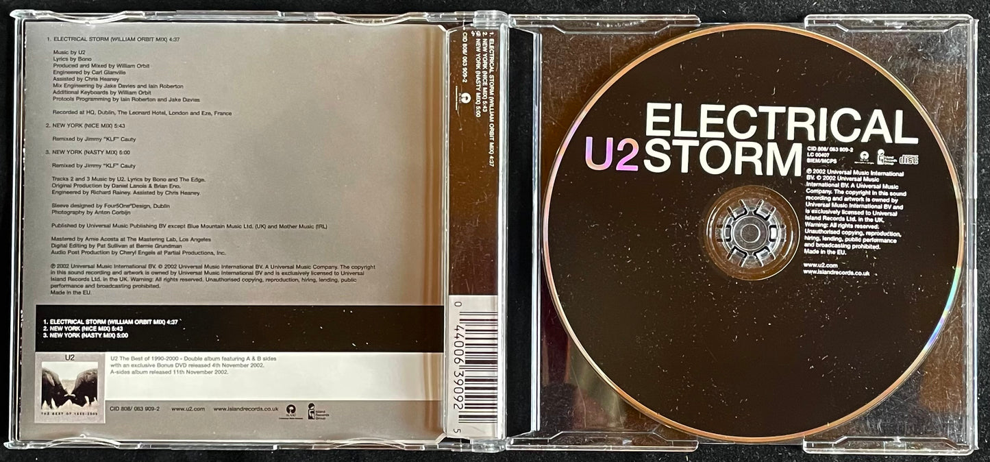 U2 – Electrical Storm - USED CD Compact Disc Single
