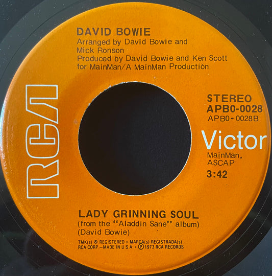 David Bowie– Let's Spend The Night Together - USED Vinyl 7" Single