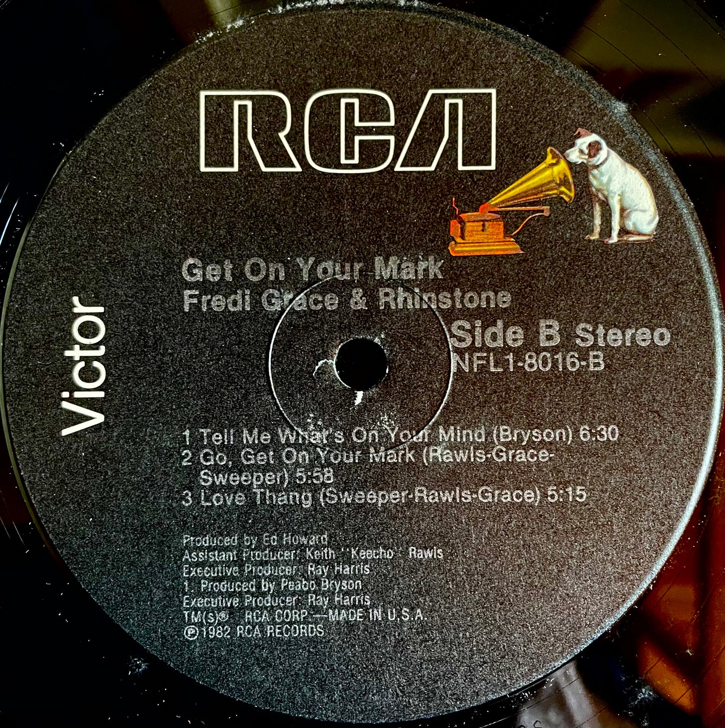 Fredi Grace And Rhinstone – Get On Your Mark - USED Vinyl LP