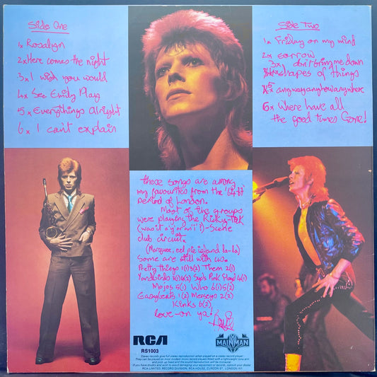 Bowie – Pinups - USED Vinyl LP