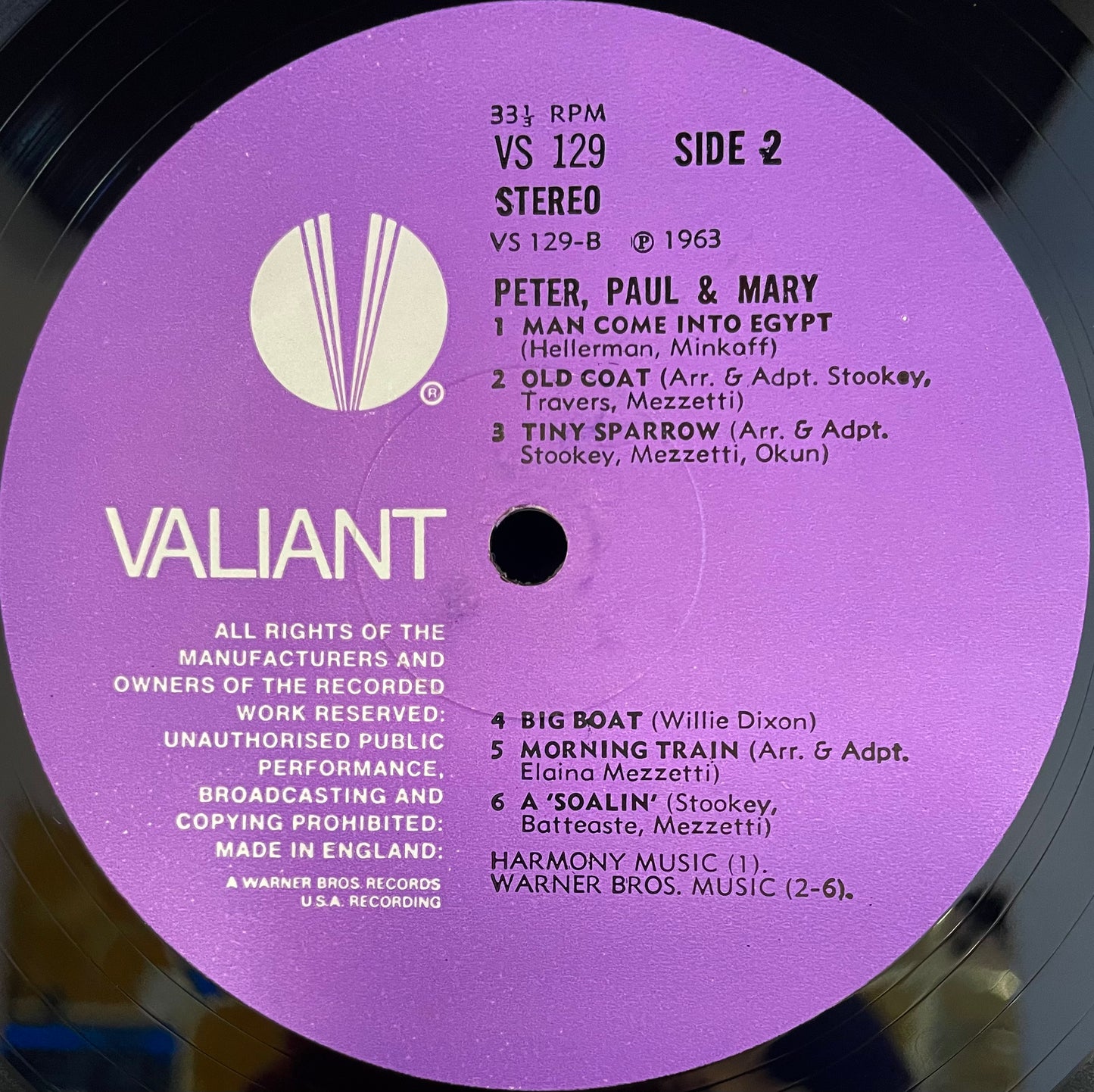 Peter, Paul And Mary – Peter, Paul & Mary - USED Vinyl LP