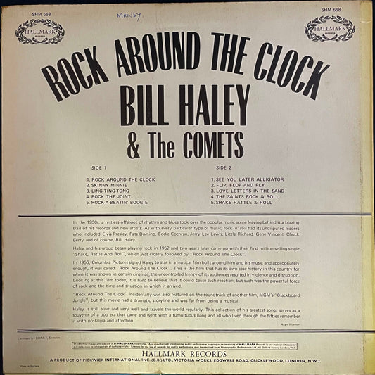 Bill Haley & The Comets – Rock Around The Clock - USED Vinyl LP