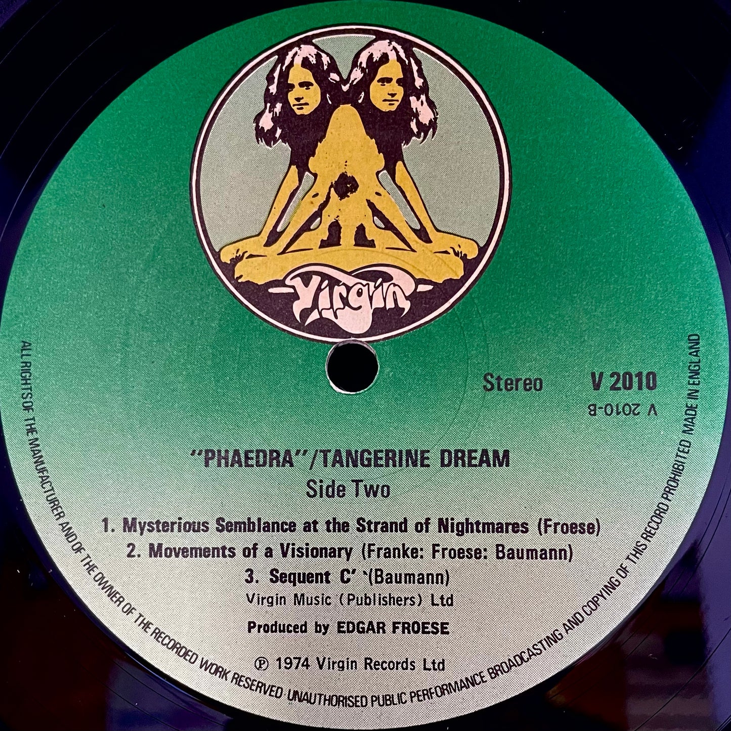Tangerine Dream – Phaedra - USED Vinyl LP