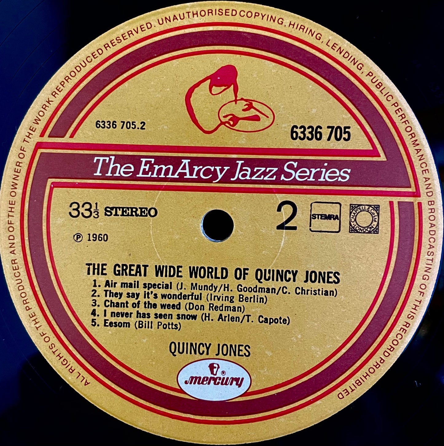 Quincy Jones – The Great Wide World Of Quincy Jones - USED Vinyl LP