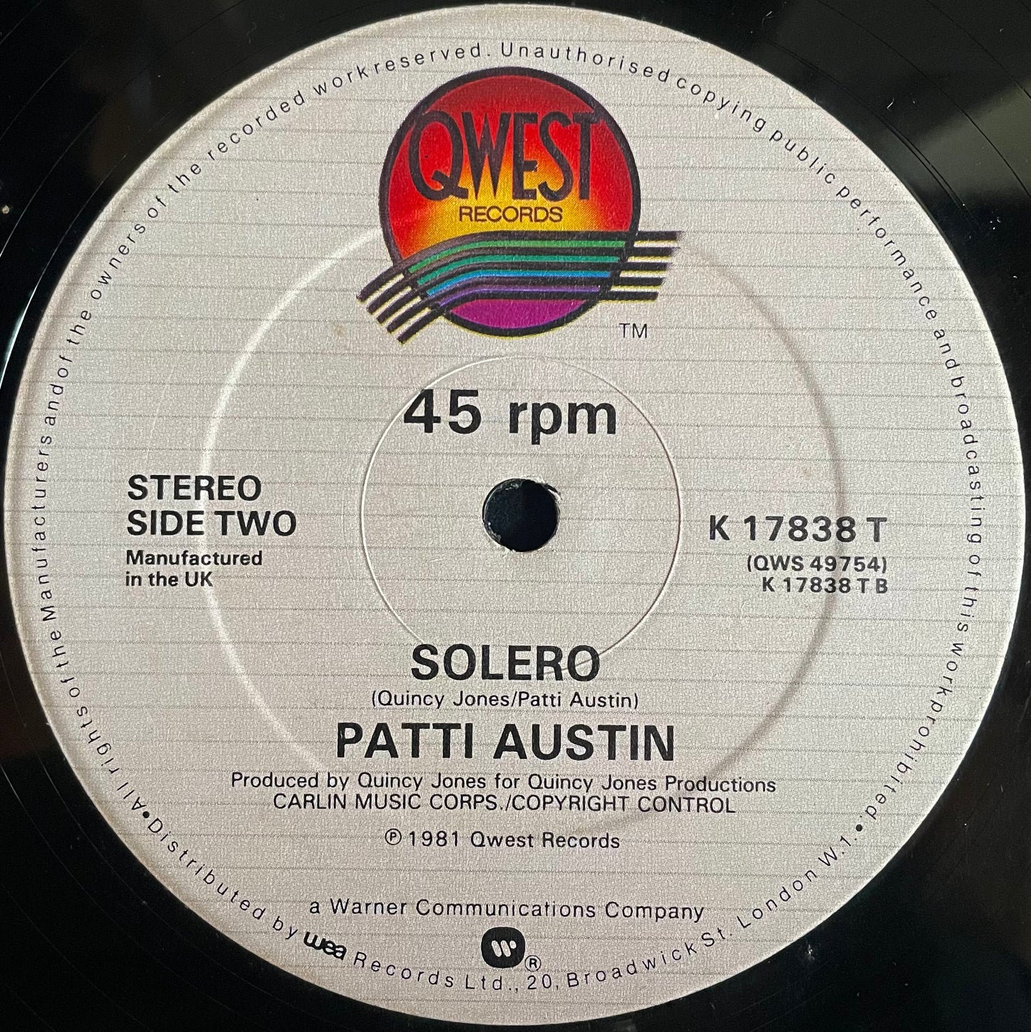 Patti Austin – Do You Love Me? (Special Re-mixed Version) - USED Vinyl 12" Single