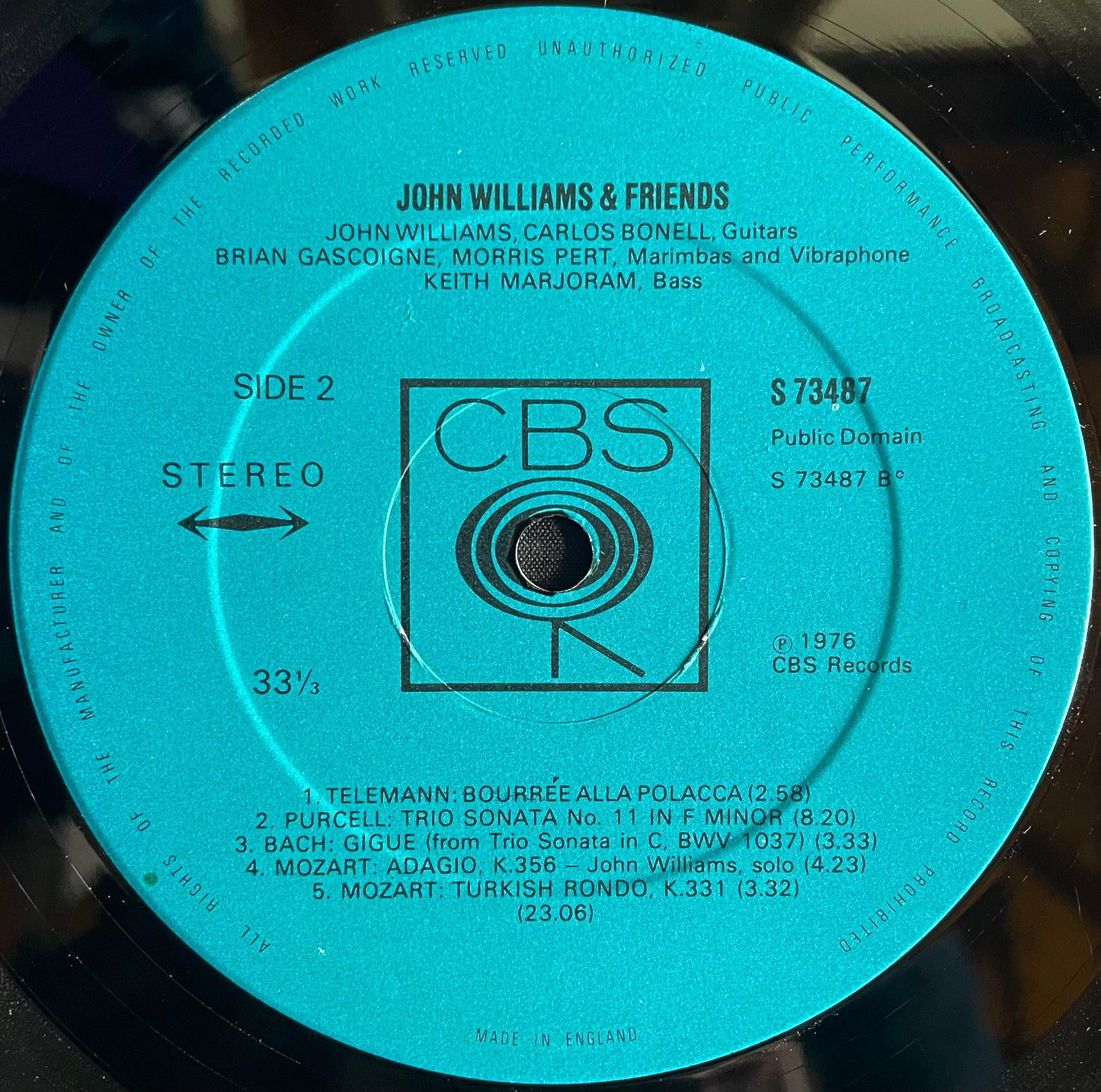 John Williams – John Williams And Friends - USED Vinyl LP