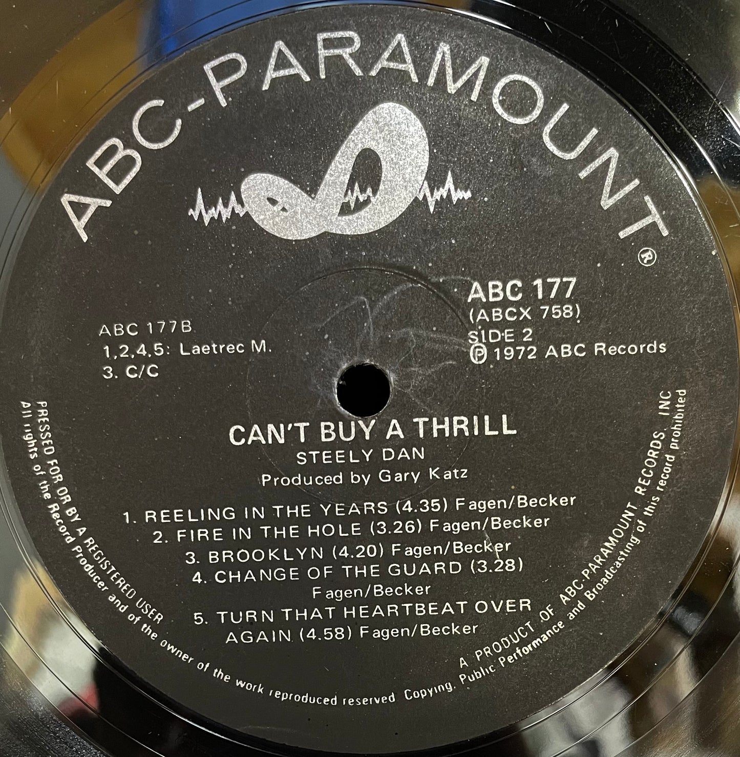 Steely Dan – Can't Buy A Thrill - USED Vinyl LP