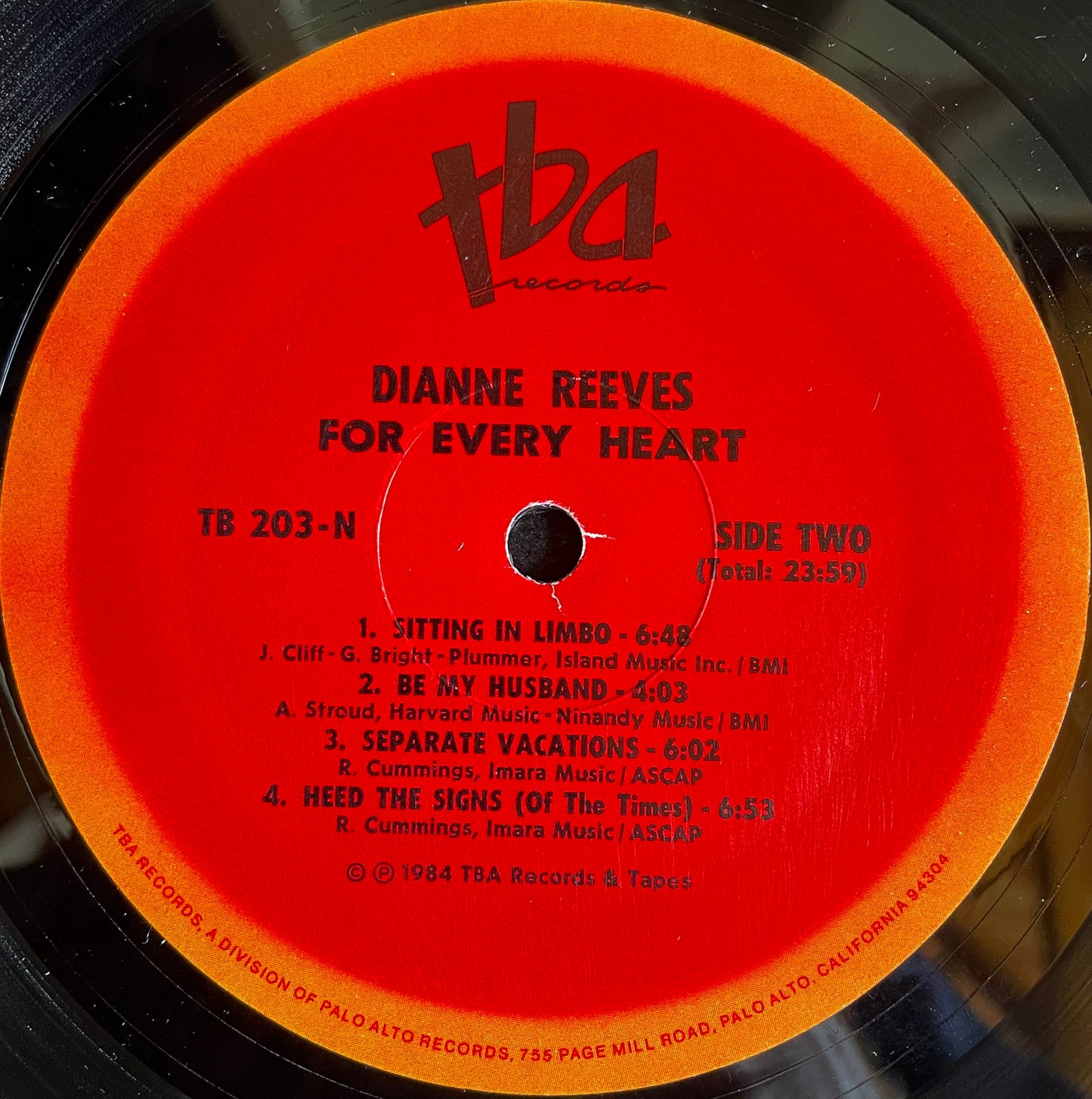 Dianne Reeves – For Every Heart - USED Vinyl LP