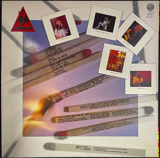 Def Leppard – Pyromania - USED Vinyl LP