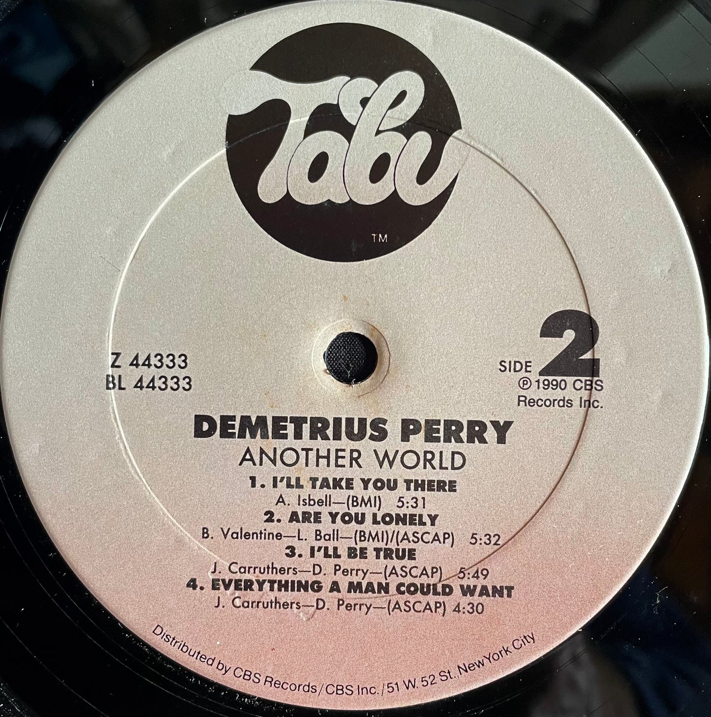 Demetrius Perry – Another World - USED Vinyl LP
