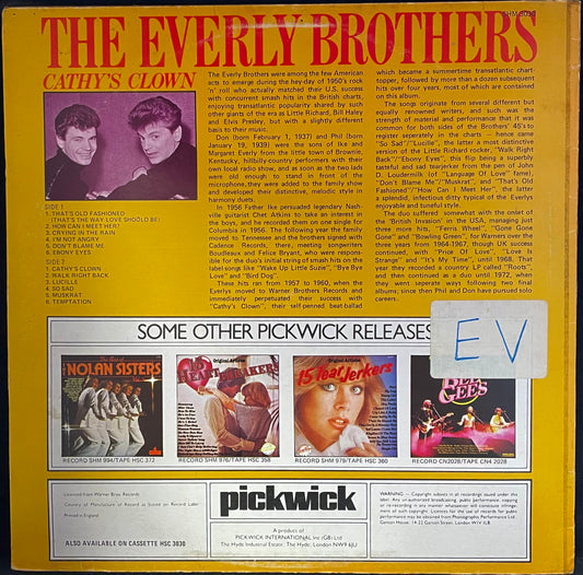 The Everly Brothers – Cathy's Clown - USED Vinyl LP