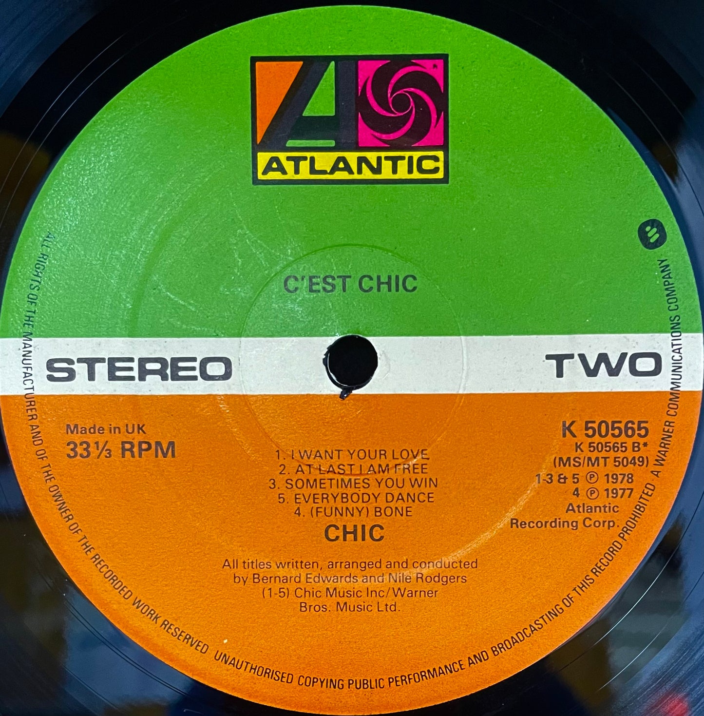 Chic – C'est Chic - USED Vinyl LP