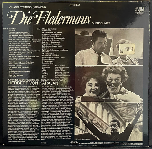 Johann Strauss & V/A – Die Fledermaus (Querschnitt) - USED Vinyl LP