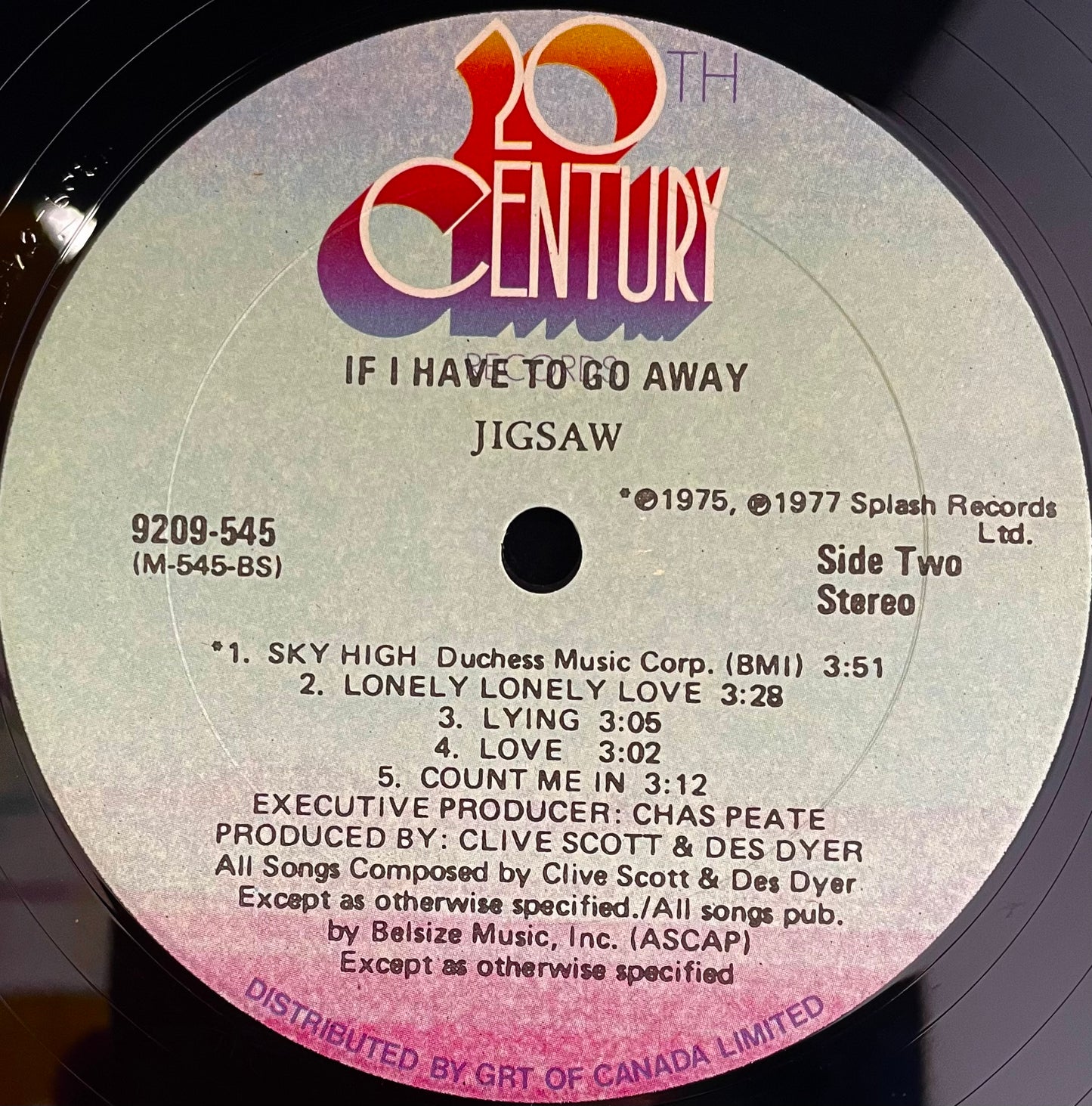 Jigsaw – Jigsaw - USED Vinyl LP