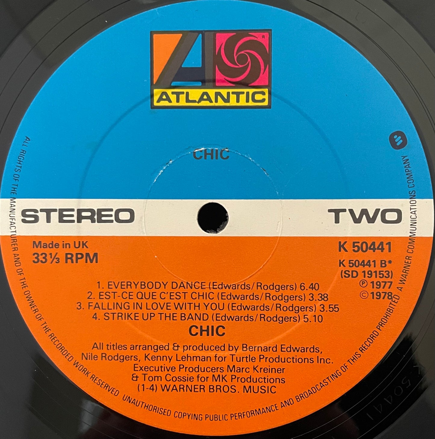 Chic – Chic - USED Vinyl LP