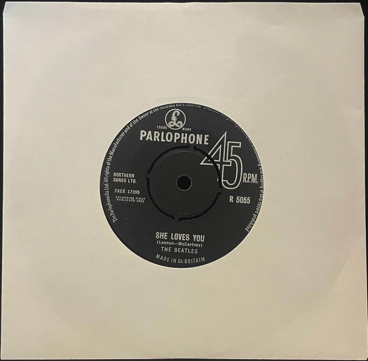 The Beatles – She Loves You - USED Vinyl 7" Single