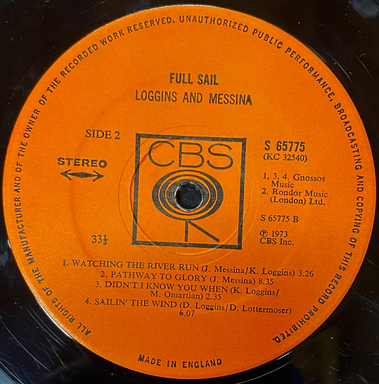 Loggins And Messina – Full Sail - USED Vinyl LP