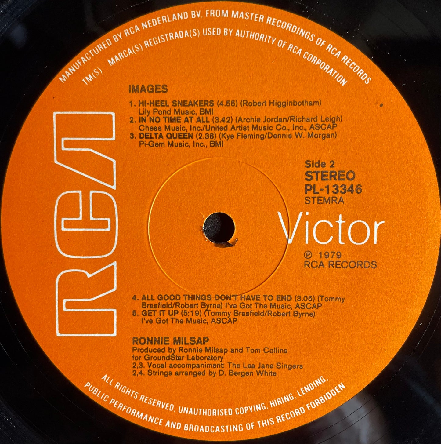 Ronnie Milsap – Images - USED Vinyl LP