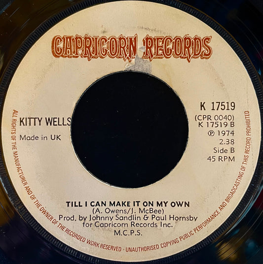Kitty Wells – Forever Young - USED Vinyl 7" Single