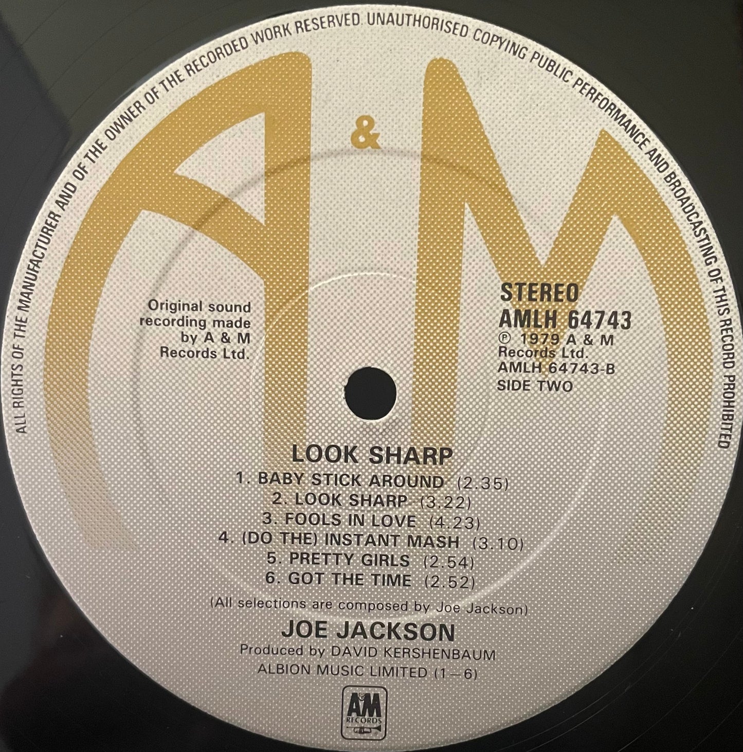 Joe Jackson – Look Sharp! - USED Vinyl LP