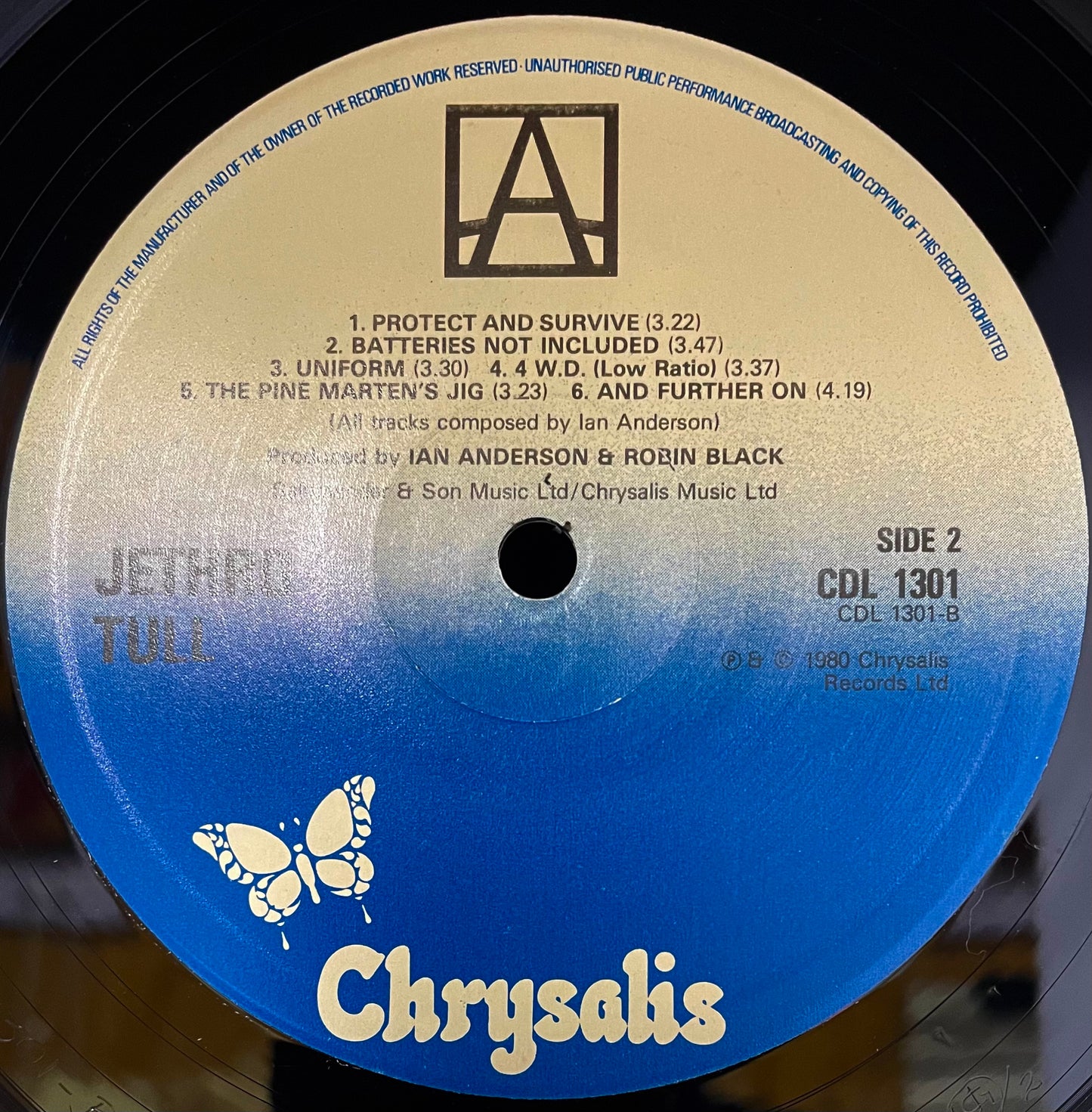 Jethro Tull – A - USED Vinyl LP