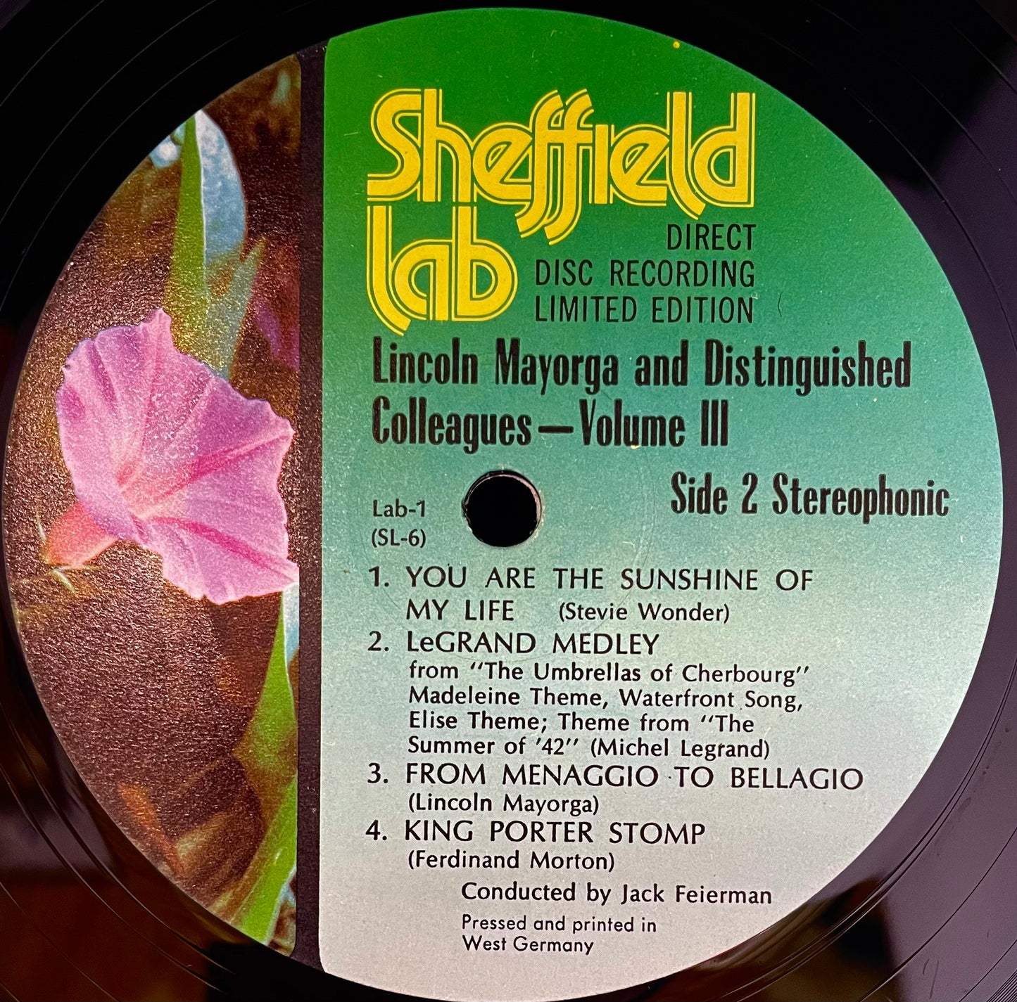 Lincoln Mayorga – Lincoln Mayorga & Distinguished Colleagues - Volume III - USED Vinyl LP