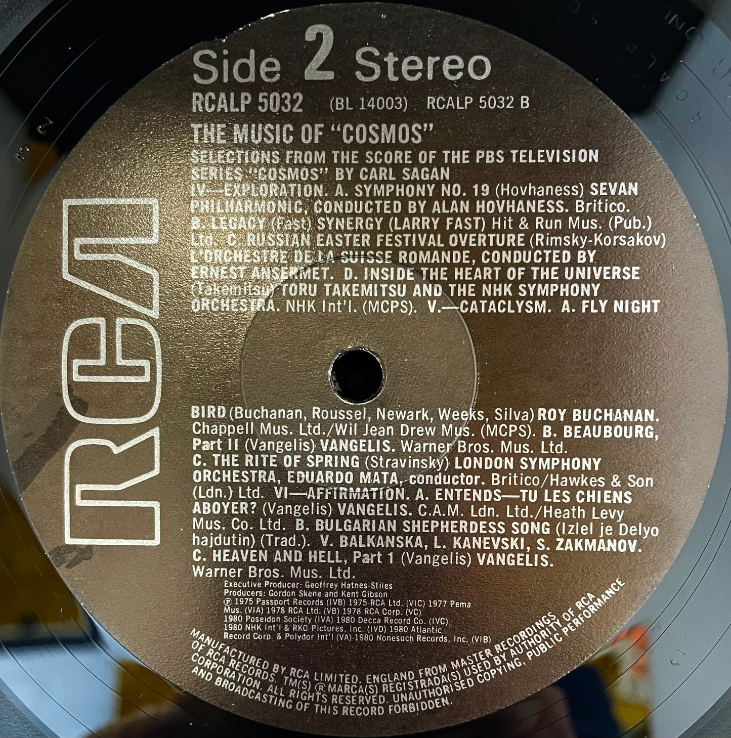 Various – The Music Of Cosmos - USED Vinyl LP