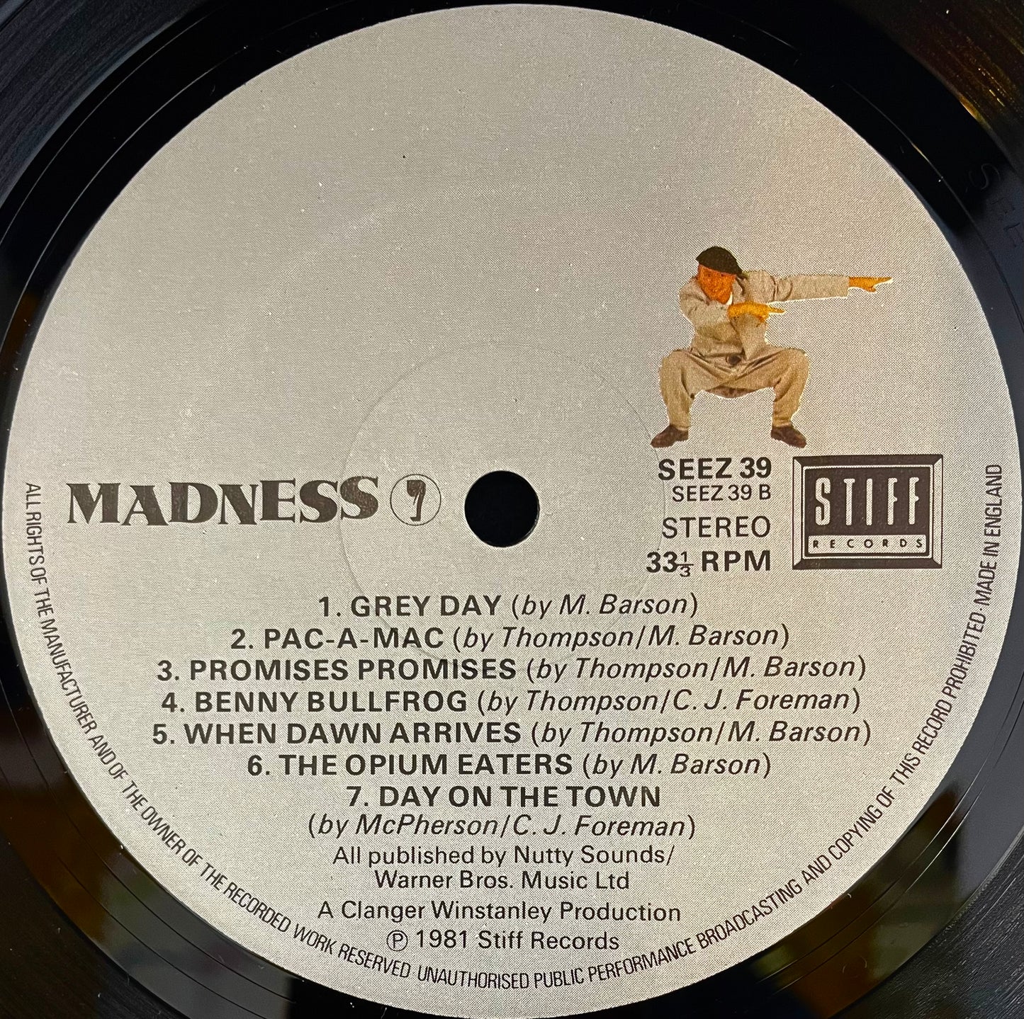 Madness – 7 - USED Vinyl LP